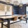 a kitchen with a table and chairs